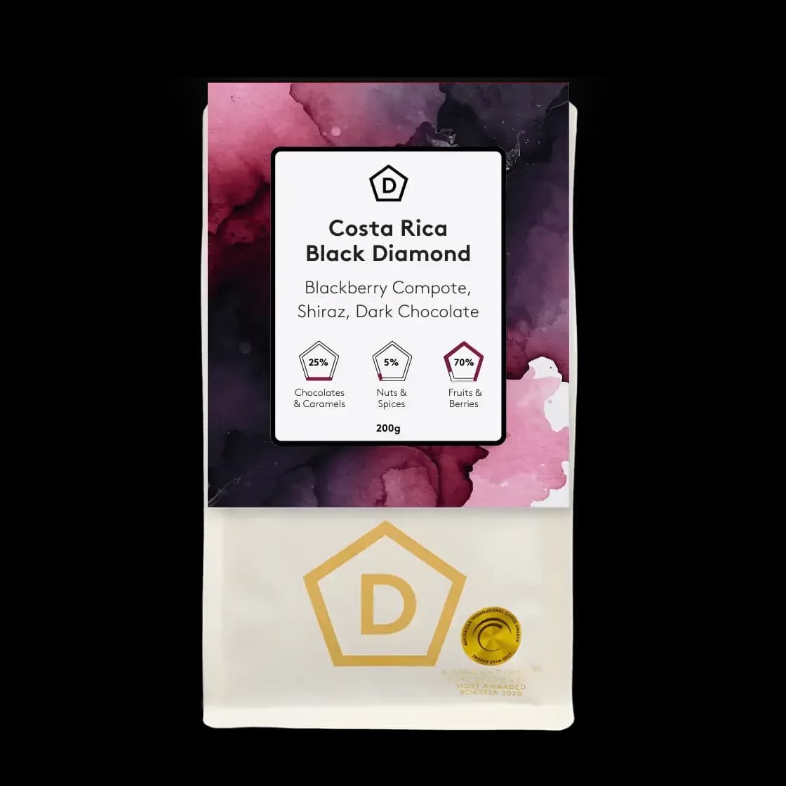 costa rica black diamond, costa rica coffee from danes coffee roasters - wholesale coffee roaster