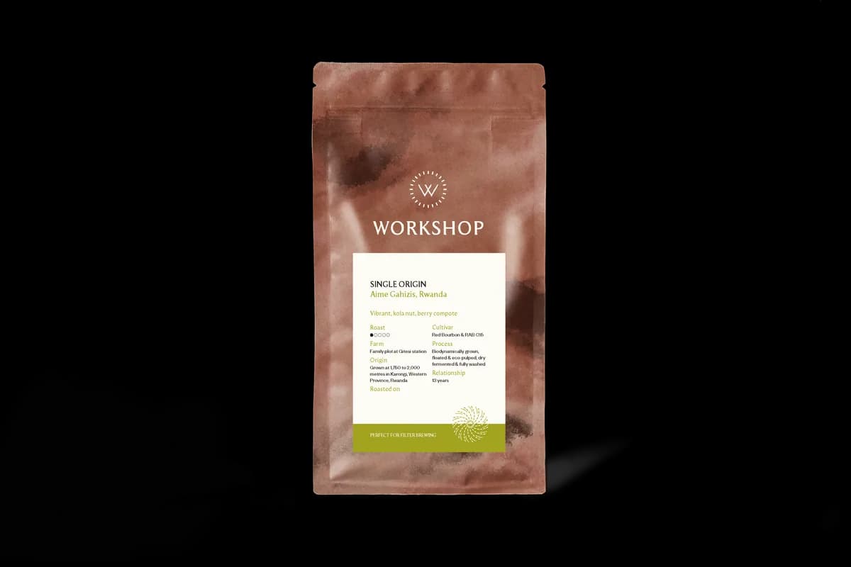 aime gahizis, rwanda coffee from workshop coffee (roastery)