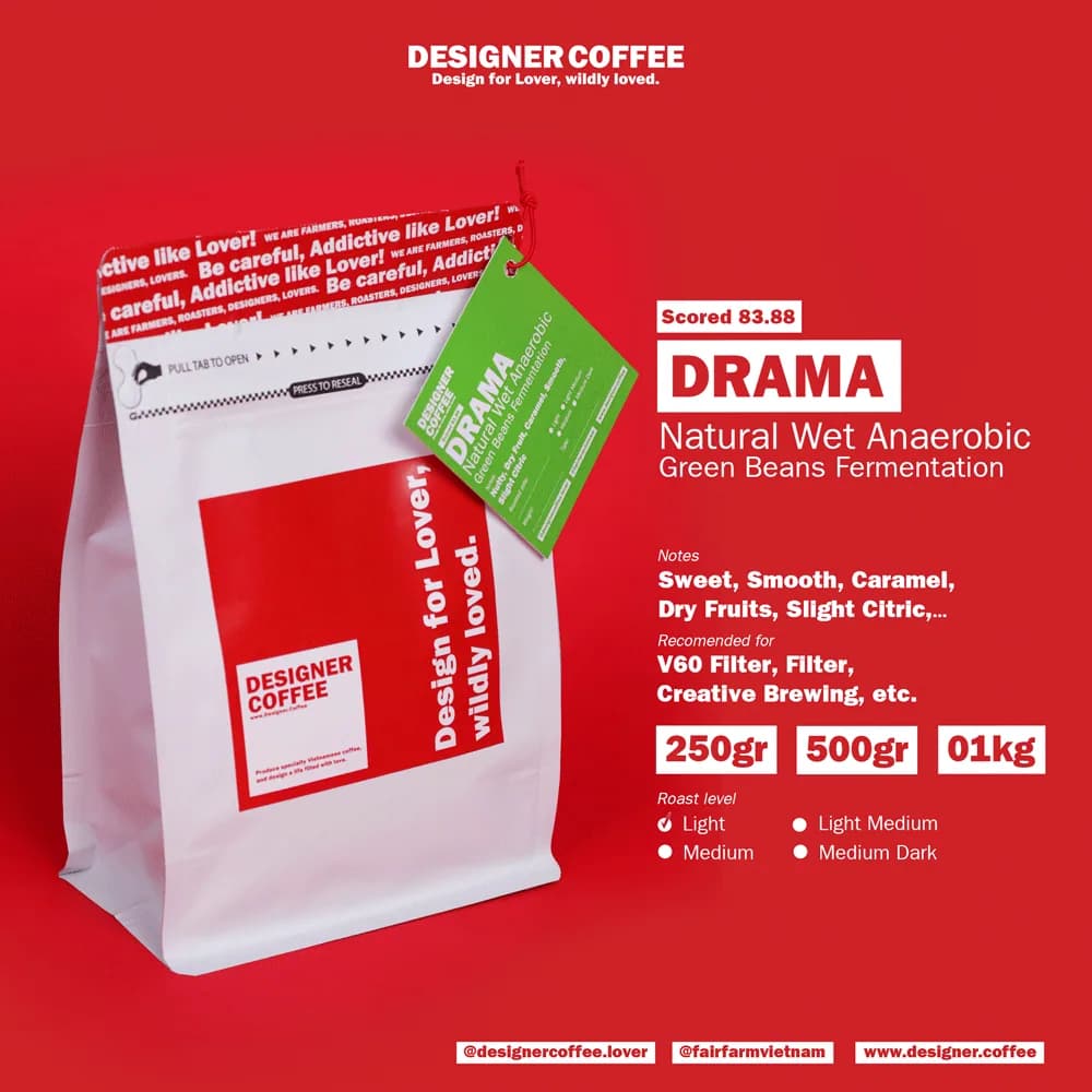 drama, vietnam coffee from designer coffee - specialty vietnamese cà phê