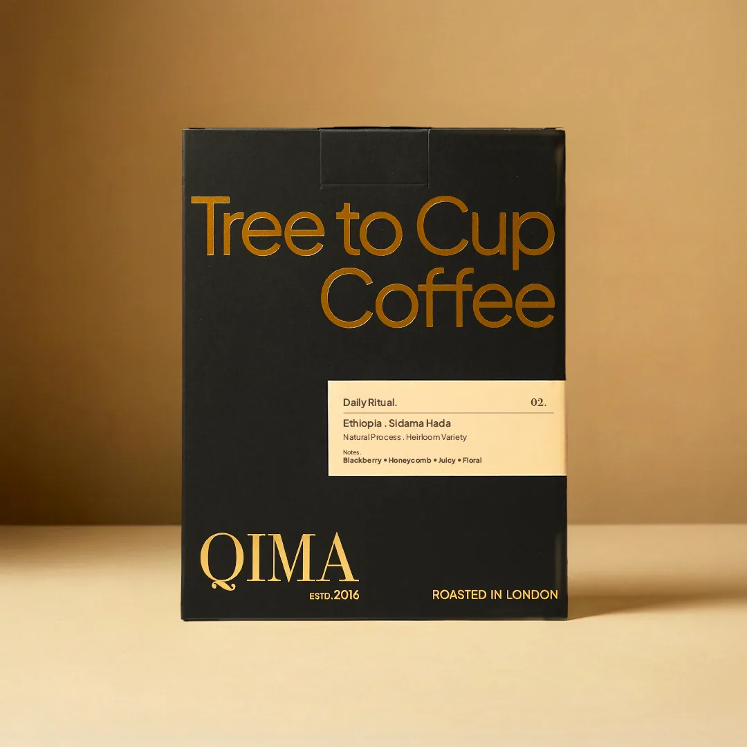 ethiopia . sidama hada natural, ethiopia coffee from qima cafe