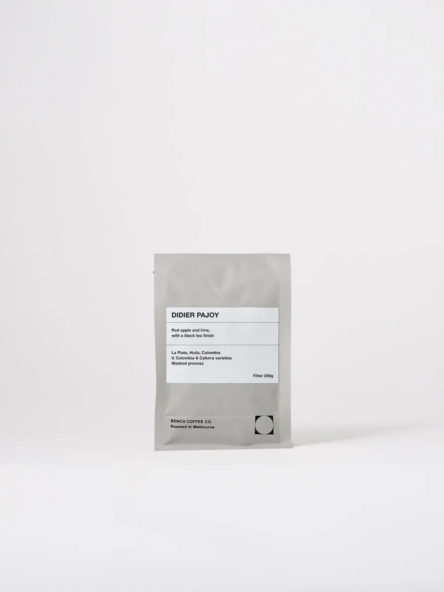 didier pajoy, colombia, colombia coffee from bench coffee co. roastery