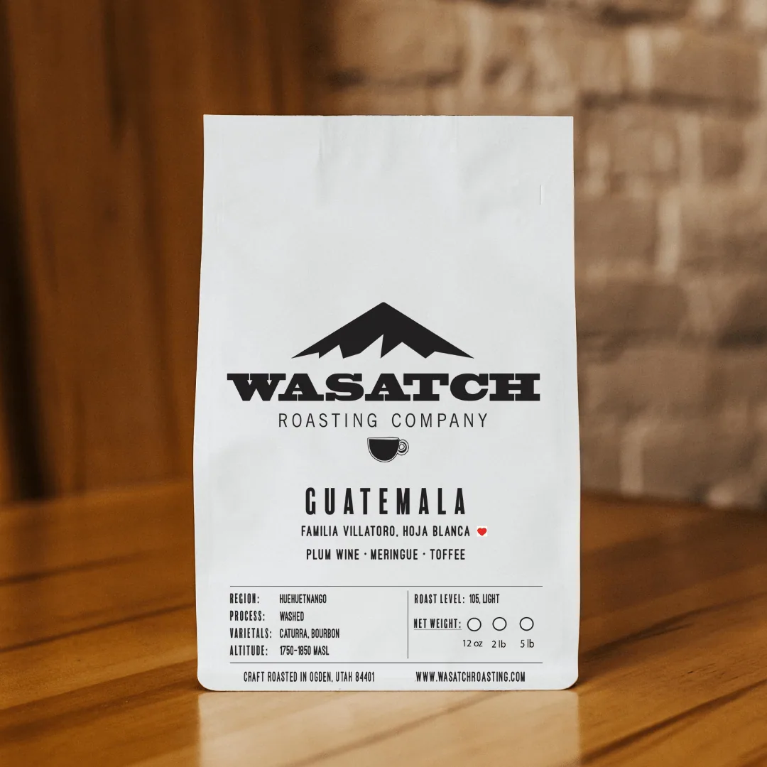 guatemala – campamento alto, guatemala coffee from wasatch roasting company