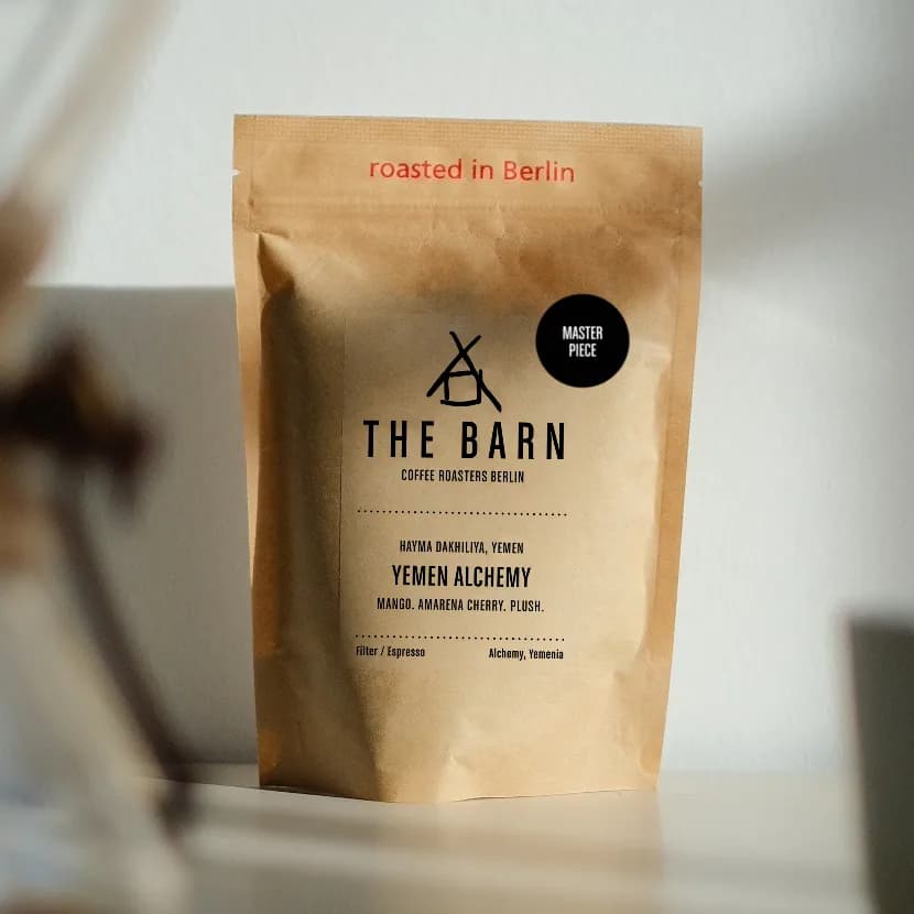 yemen alchemy, yemen coffee from the barn café neukölln