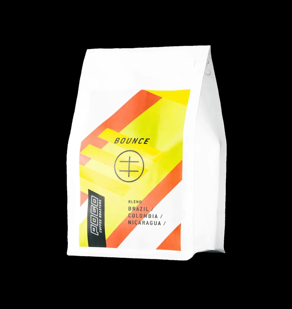 bounce - espresso blend, colombia + brazil + nicaragua coffee from pogo coffee roasters