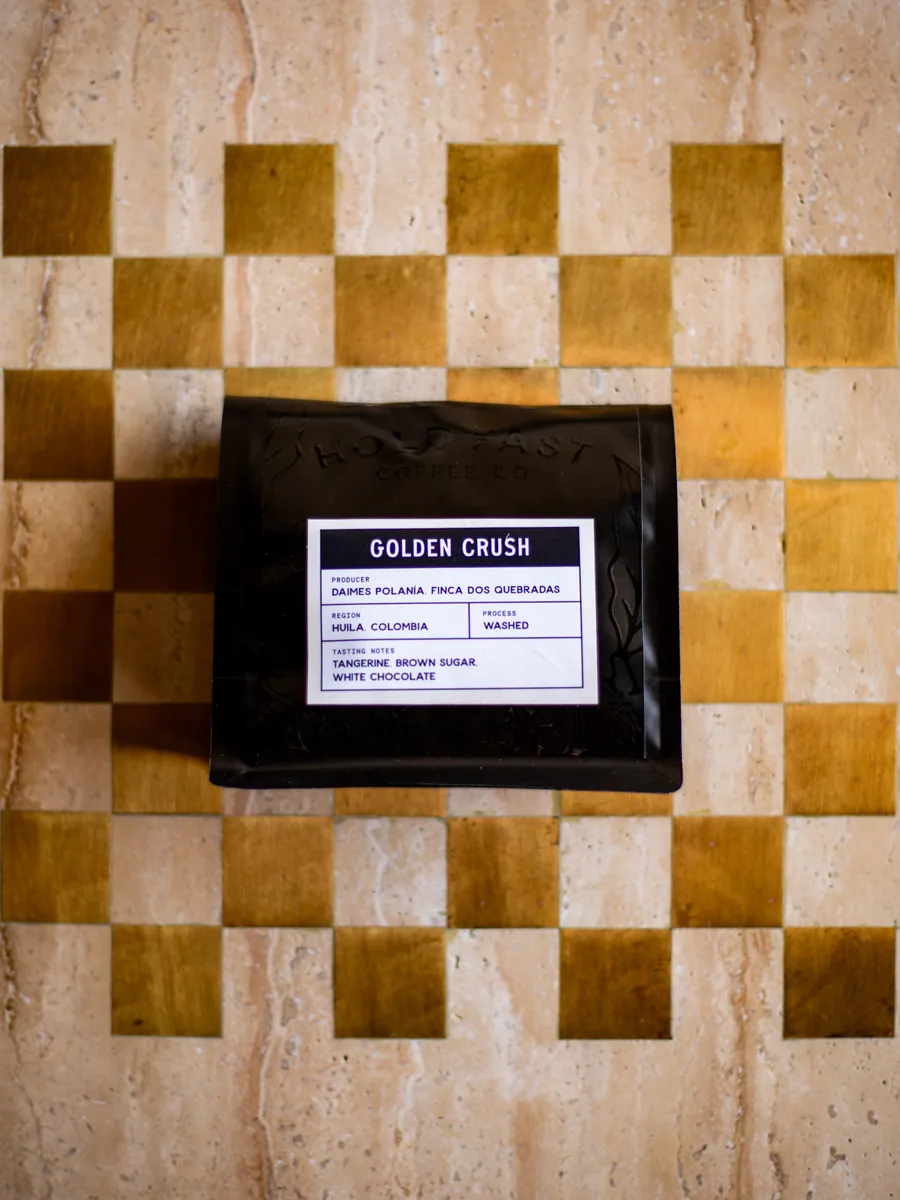 golden crush — stay true collection, colombia coffee from hold fast coffee co