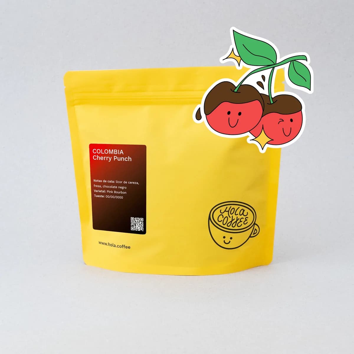 colombia - cherry punch, colombia coffee from hola coffee roastery