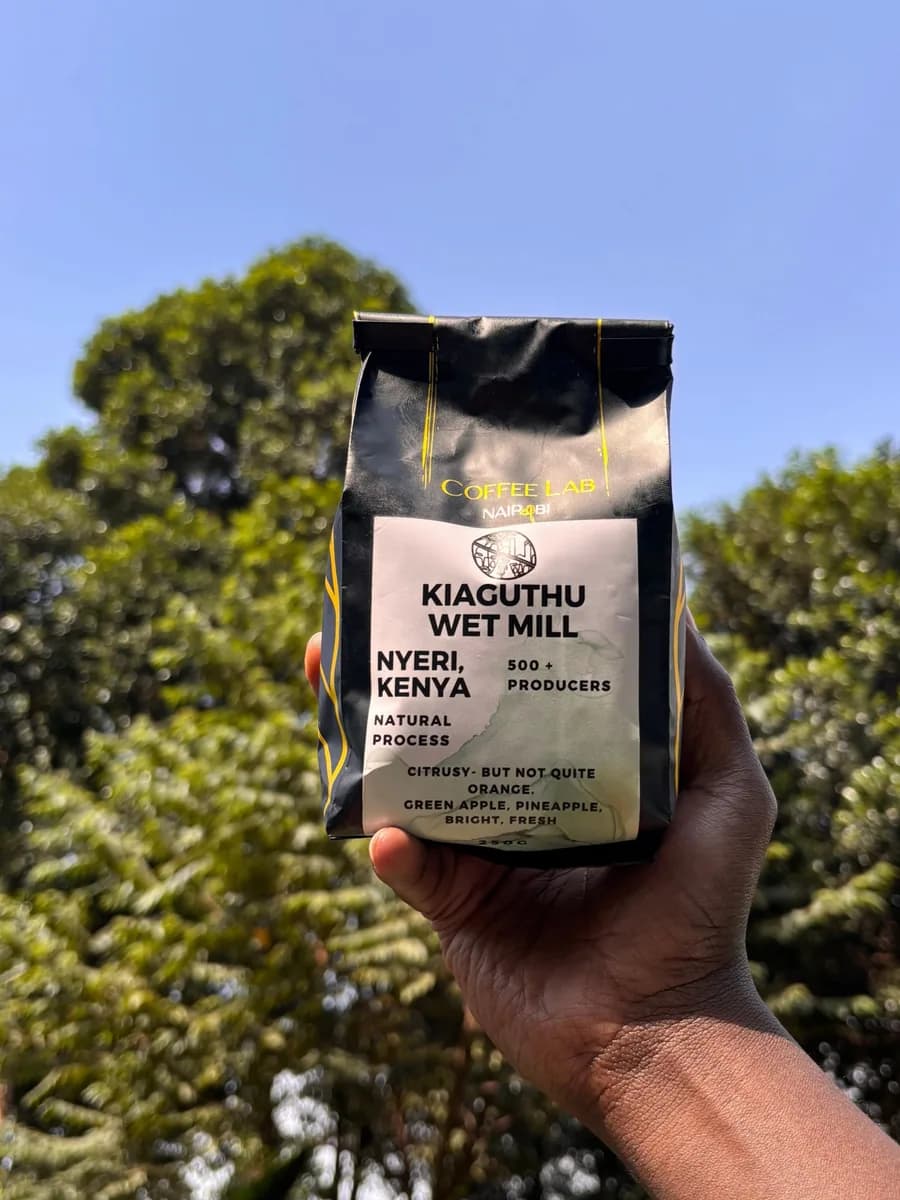 kiaguthu wet mill, kenya coffee from coffee lab nairobi