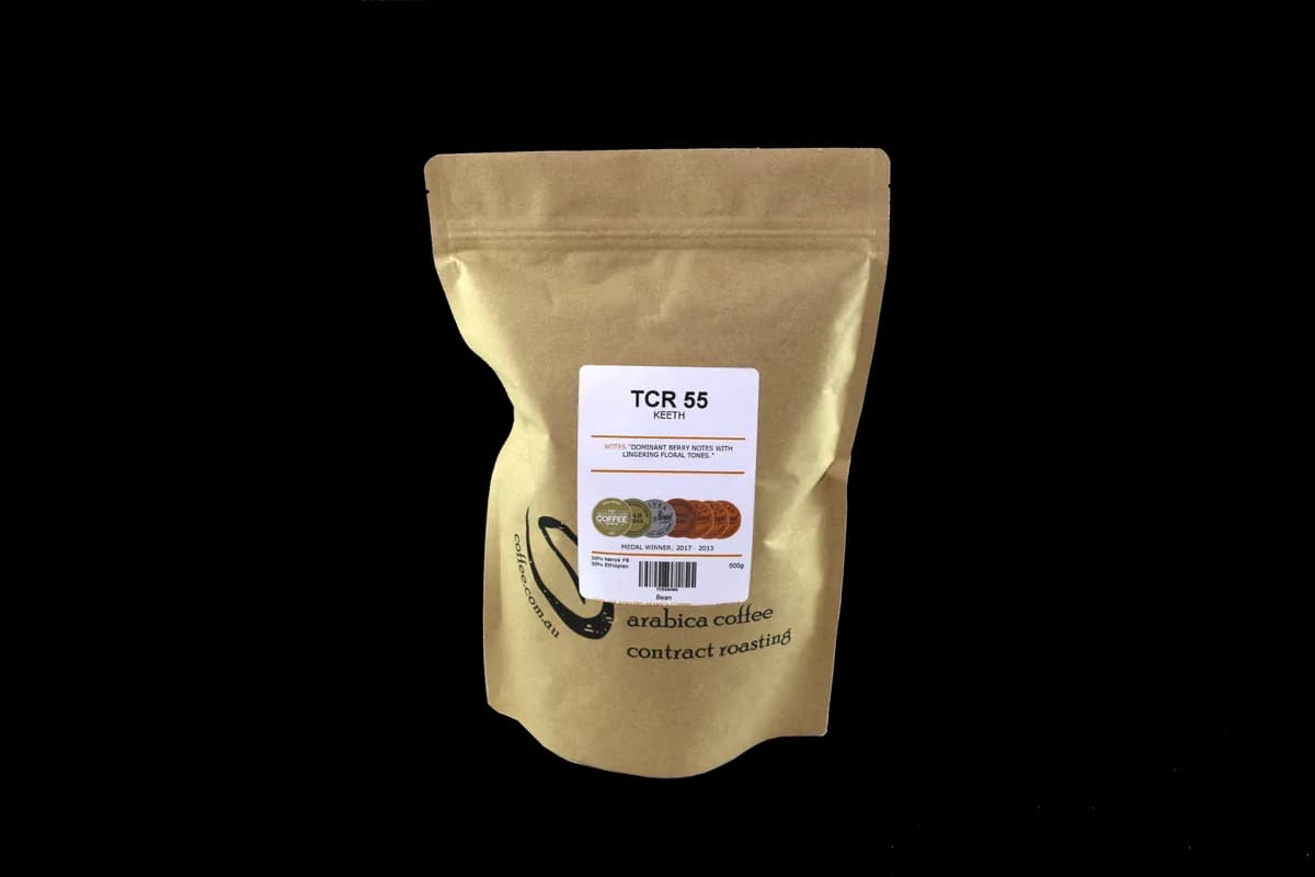 tcr55 keeth, ethiopia + kenya coffee from the coffee roaster
