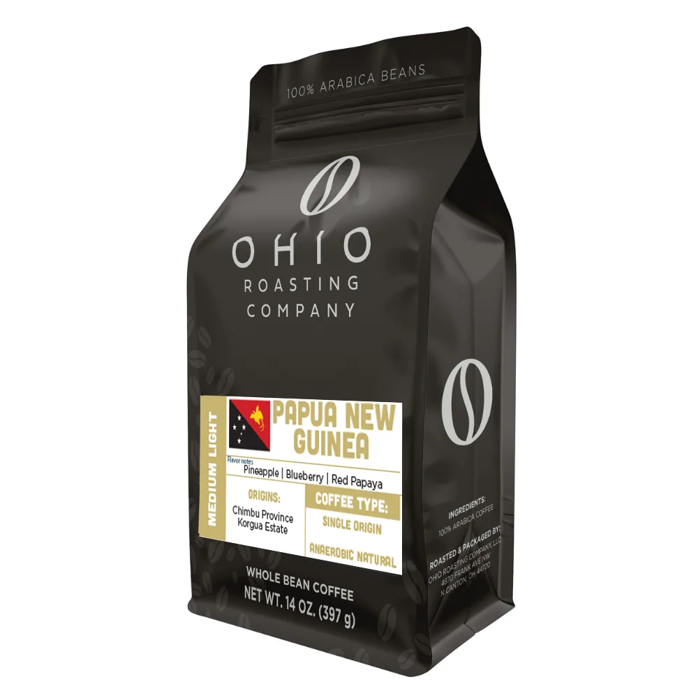 papa new guinea, papua new guinea coffee from ohio roasting company