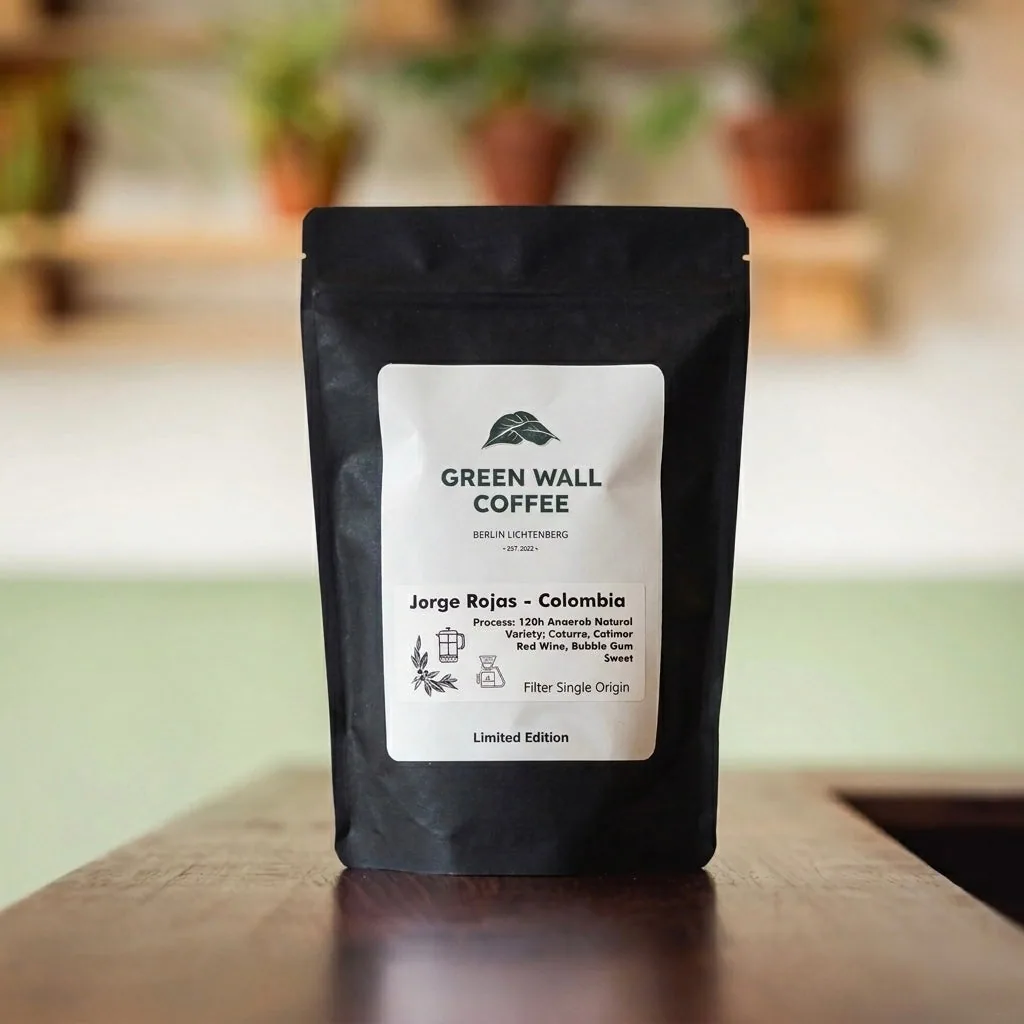 jorge rojas, colombia coffee from green wall coffee
