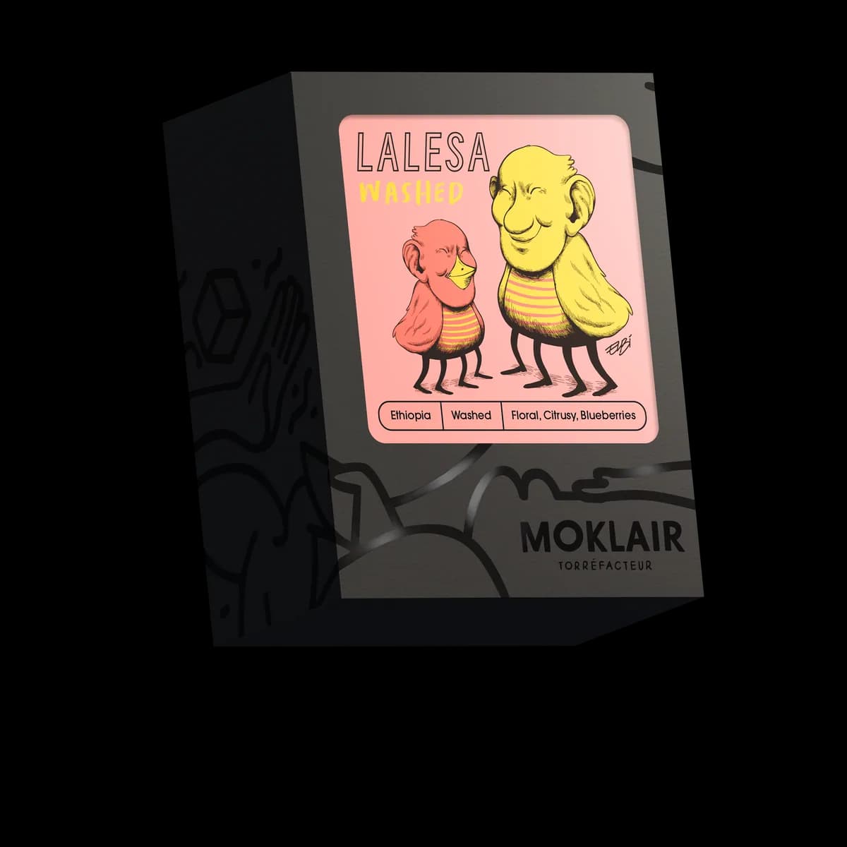 lalesa washed, ethiopia coffee from moklair