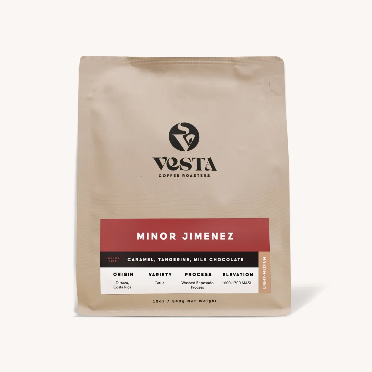 minor jimenez - washed catuai, costa rica coffee from vesta coffee roasters