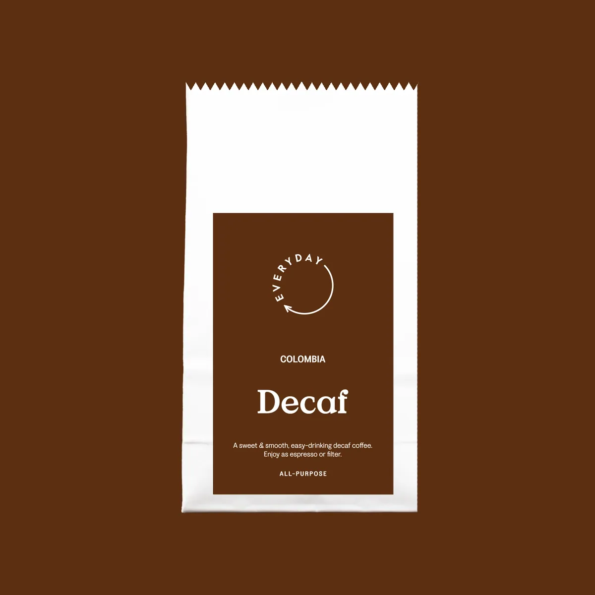 colombia decaf espresso, colombia coffee from everyday coffee