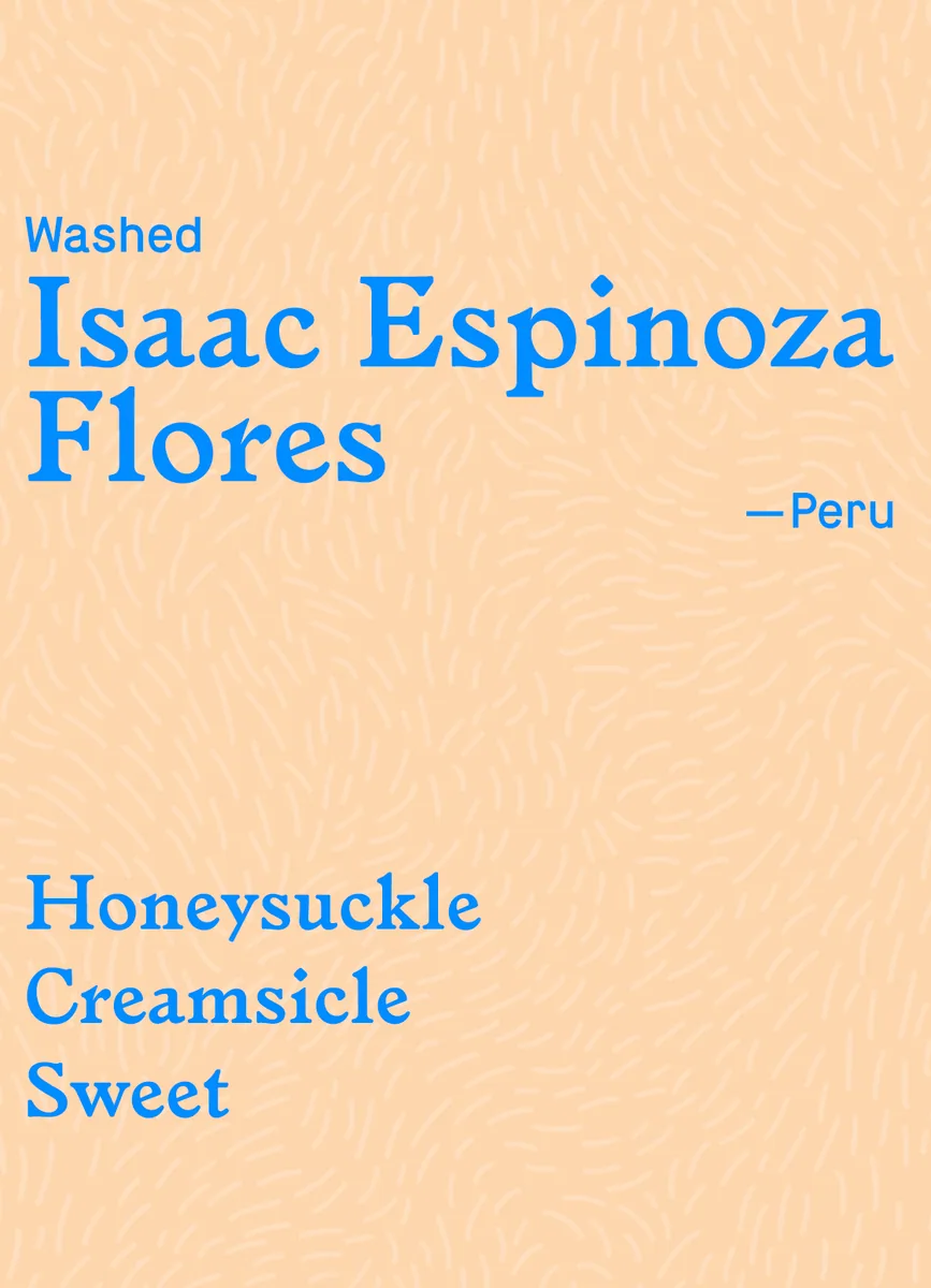 isaac espinoza flores, peru coffee from little wolf coffee