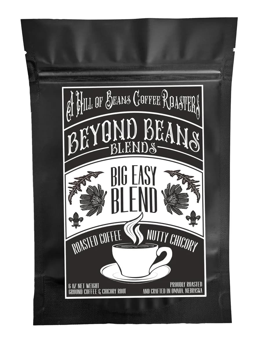 big easy blend, brazil coffee from a hill of beans coffee roasters