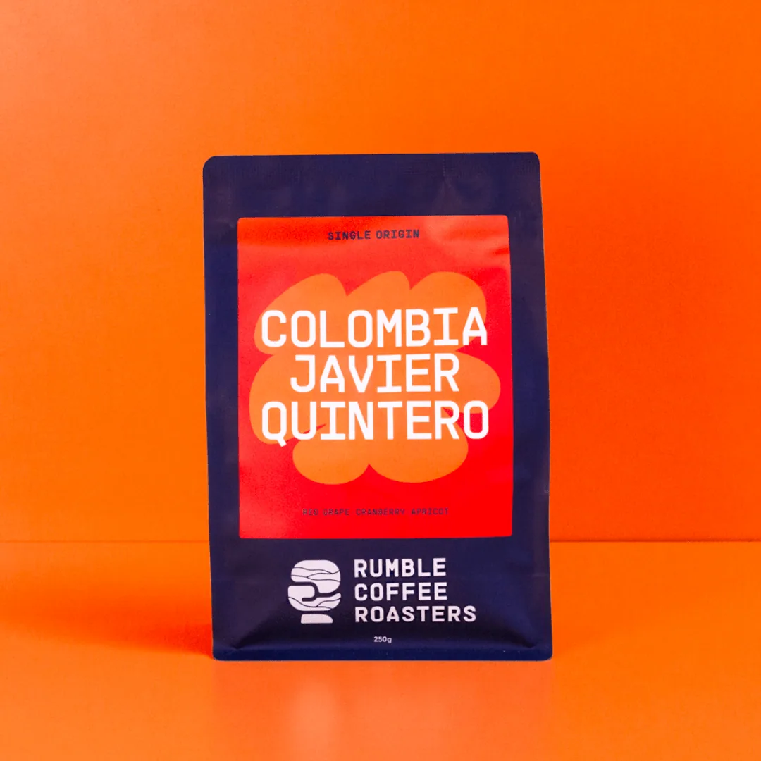 colombia javier quintero filter, colombia coffee from rumble coffee roasters - macaulay road espresso bar