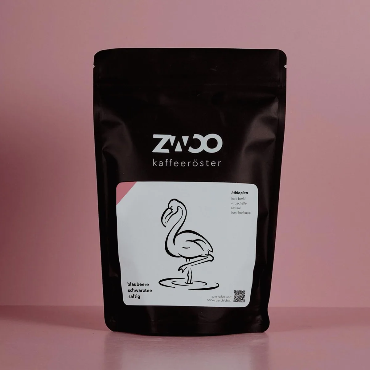 der flamingo, ethiopia coffee from zwoo kaffeeröster ⎮ kaffeefenster