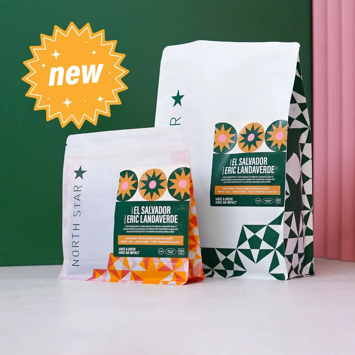 el salvador eric landaverde gesha natural, el salvador coffee from north star coffee roasters