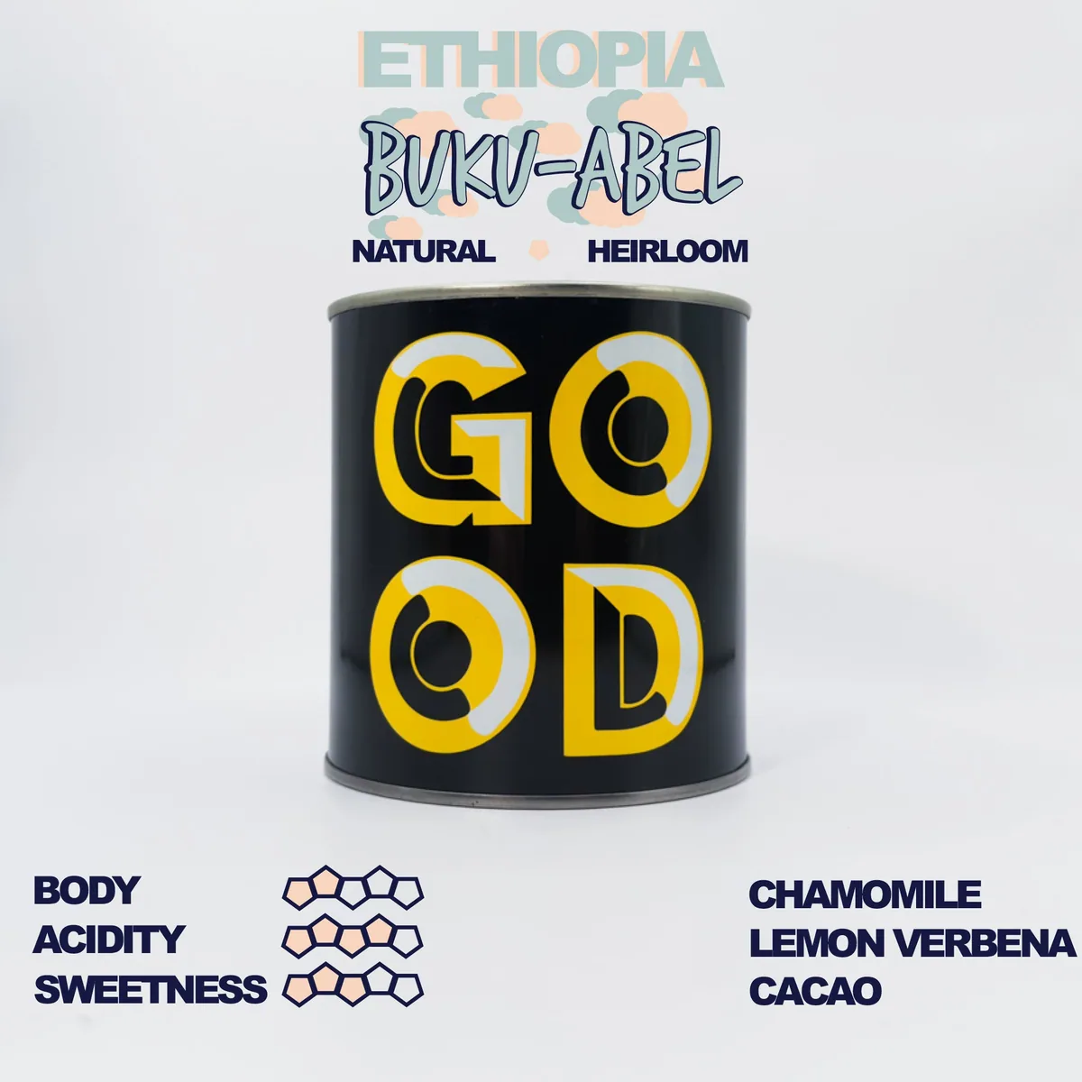 ethiopia buku abel, ethiopia coffee from the good coffee cartel