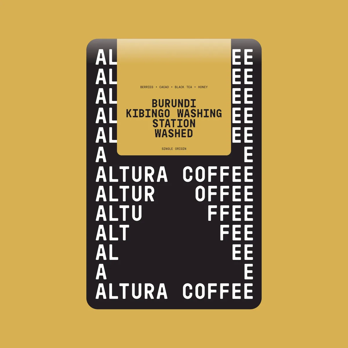 burundi kibingo fully washed single origin coffee, burundi coffee from altura coffee