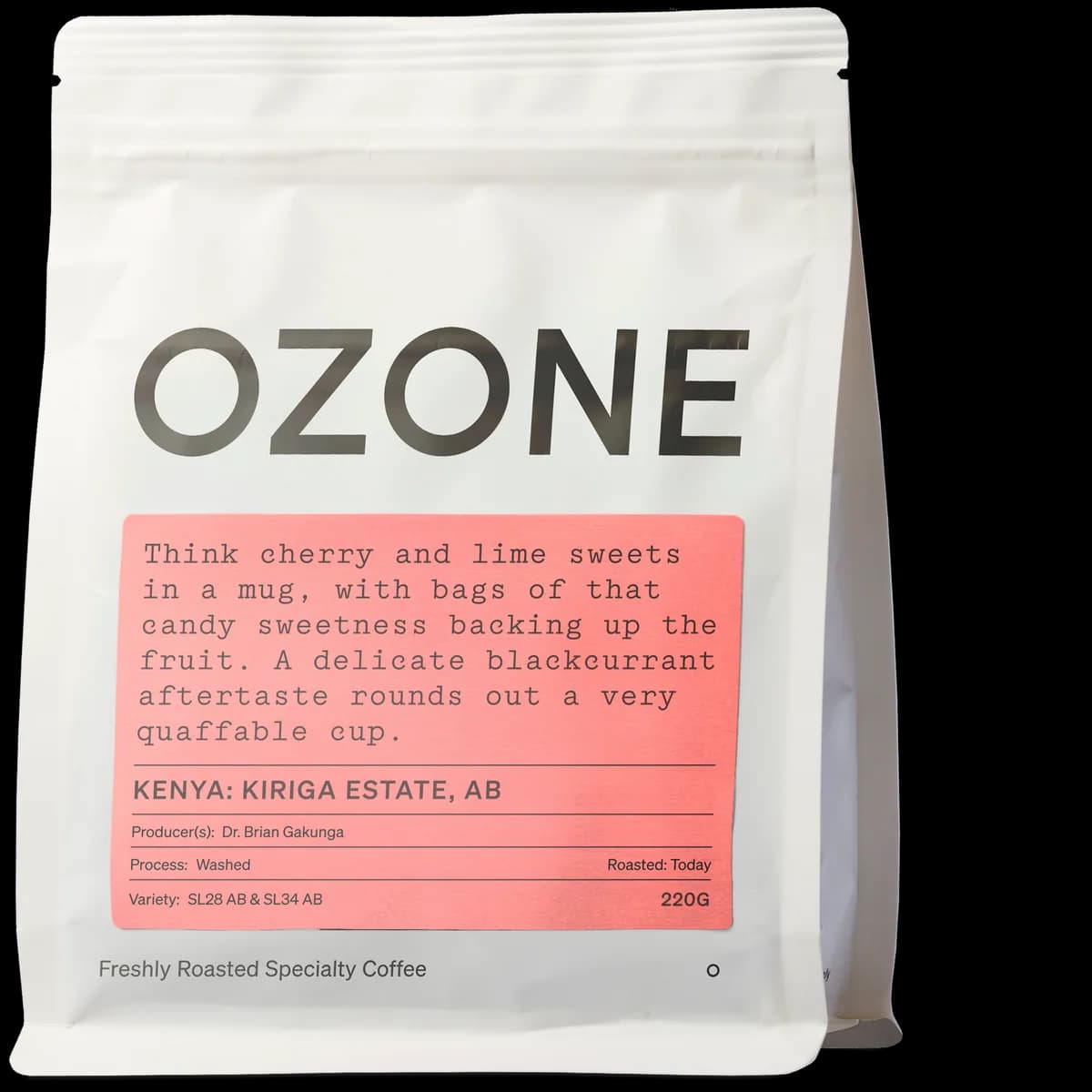kenya: kiriga, ab, kenya coffee from ozone coffee - london fields