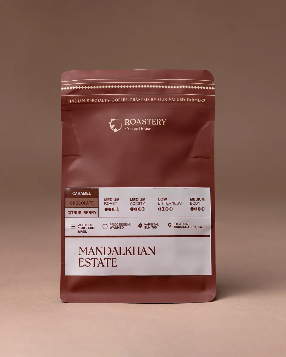 mandalkhan estate, india coffee from roastery coffee house