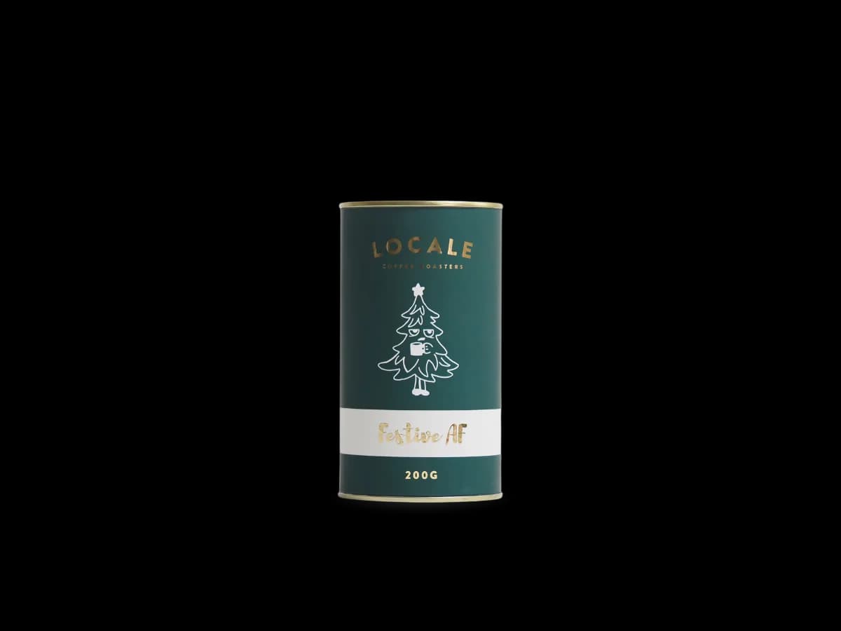 festive af, brazil + indonesia coffee from locale coffee roasters wa