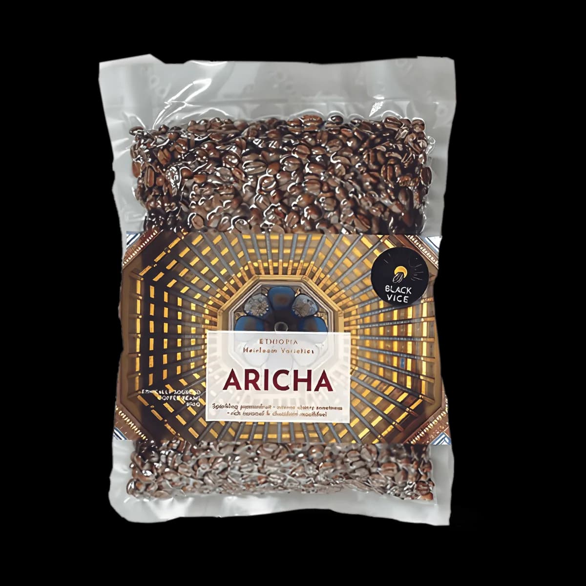 aricha ethiopia natural, ethiopia coffee from black vice coffee roasters