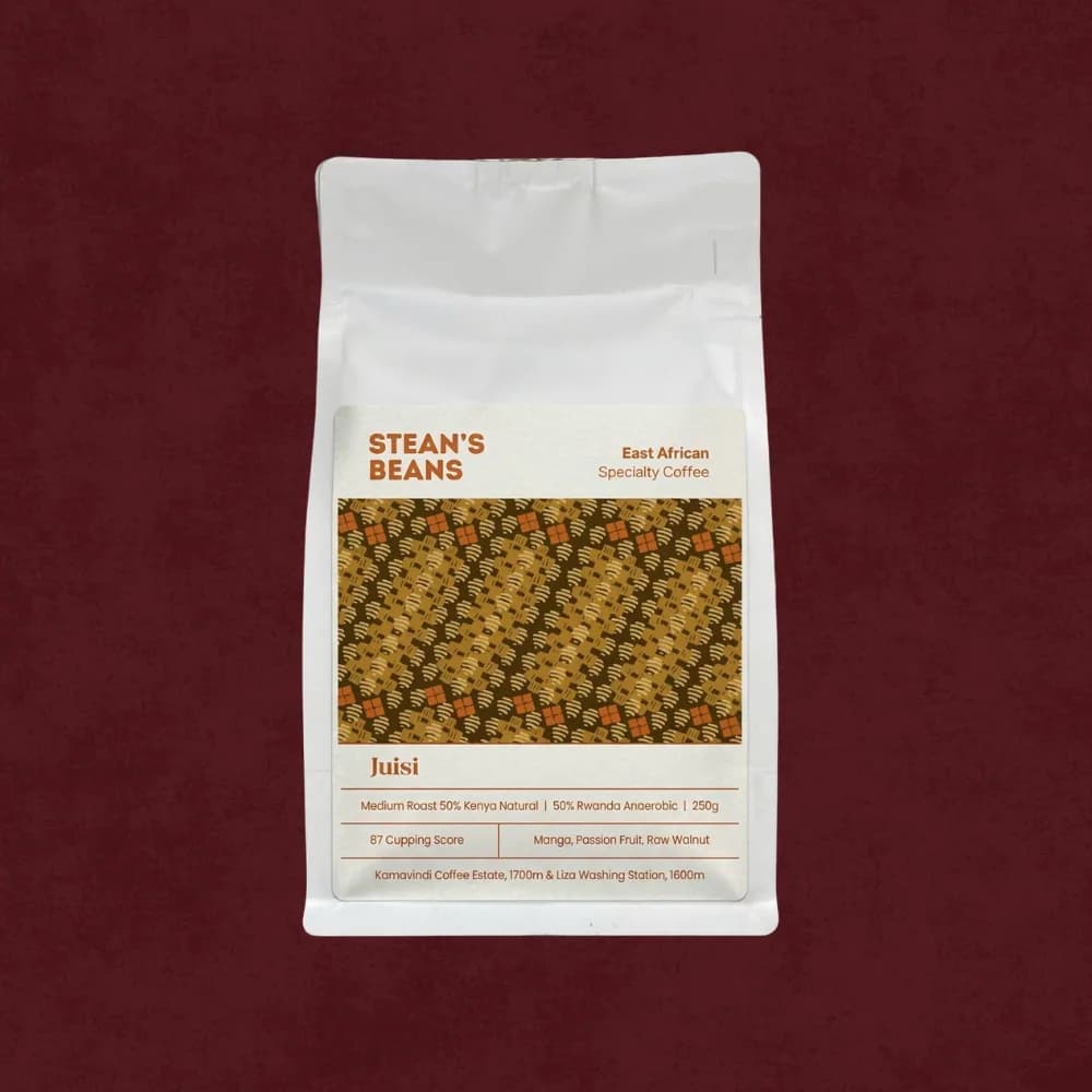 juisi, kenya coffee from stean's beans