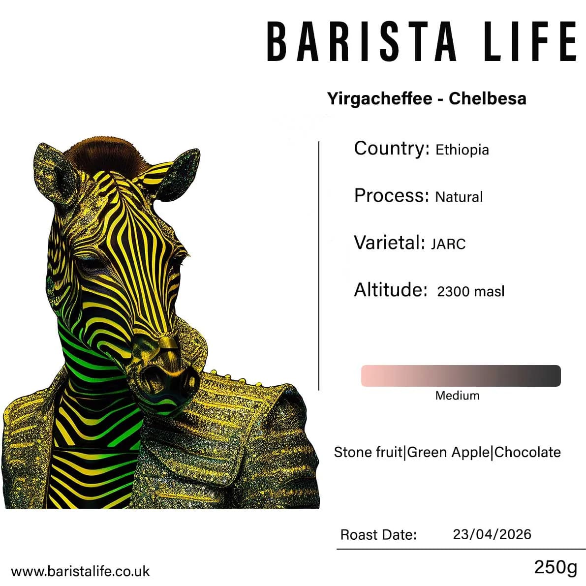 ethiopia - yirgacheffee grade 1, ethiopia coffee from barista life ltd