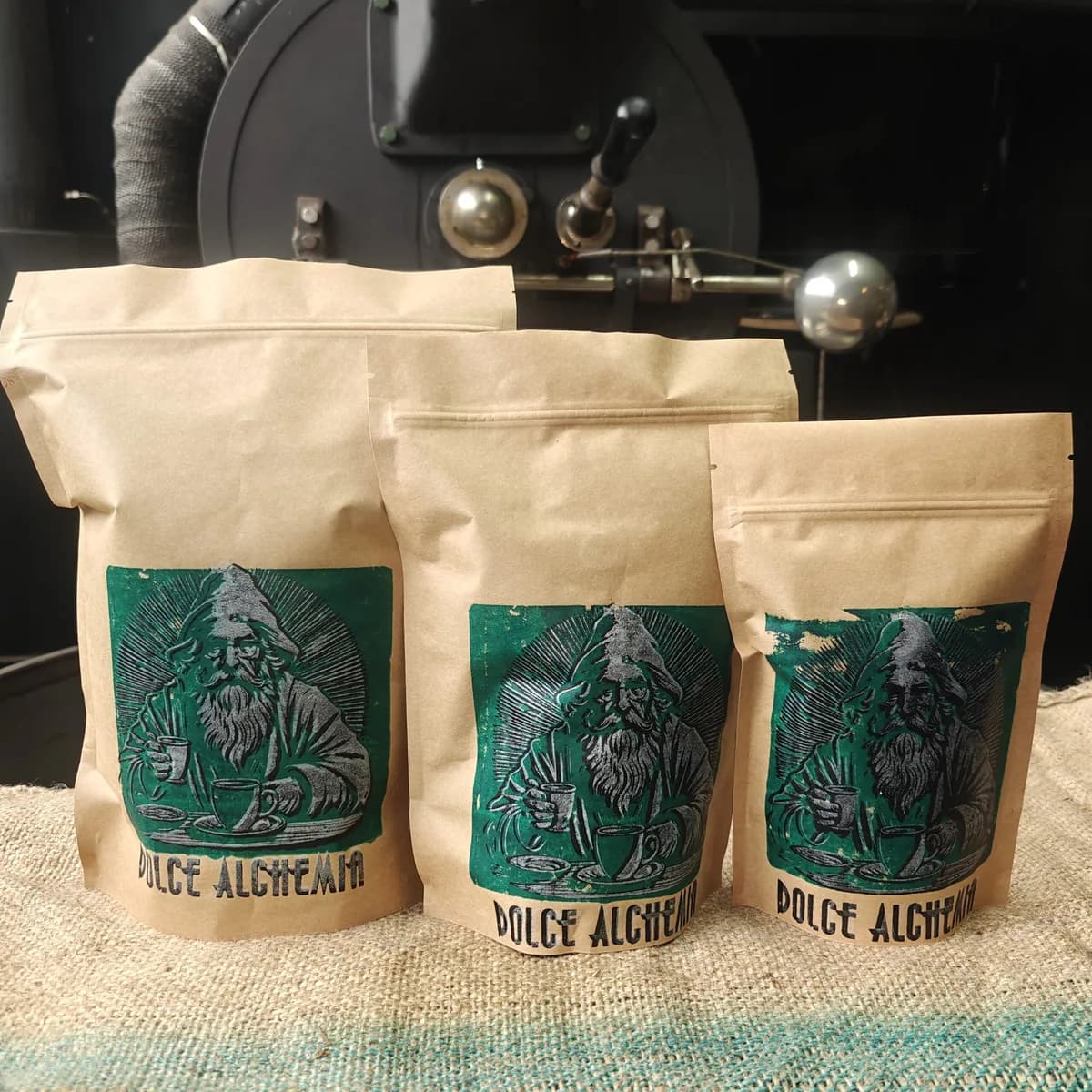 super light roast, natural process java, indonesia coffee from dolce alchemia coffee roasters