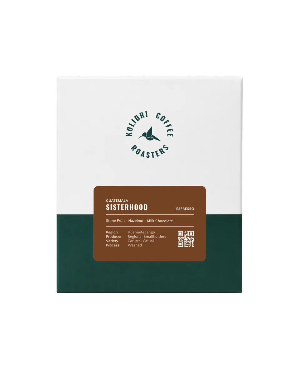sisterhood, guatemala coffee from kolibri coffee