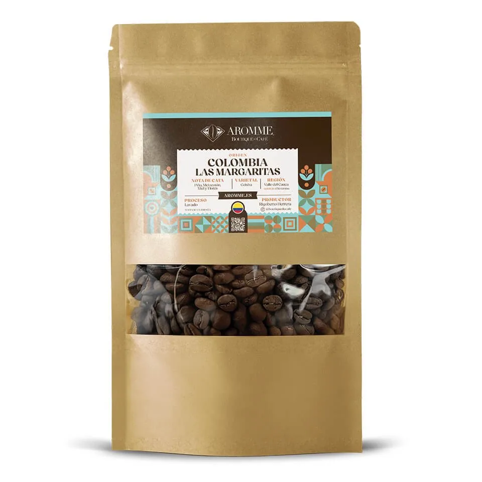 colombia – las margaritas, colombia coffee from aromme boutique du café
