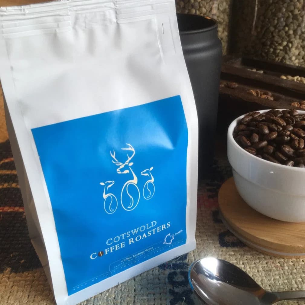 colombian coffee, colombia + brazil + vietnam coffee from cotswold coffee roasters