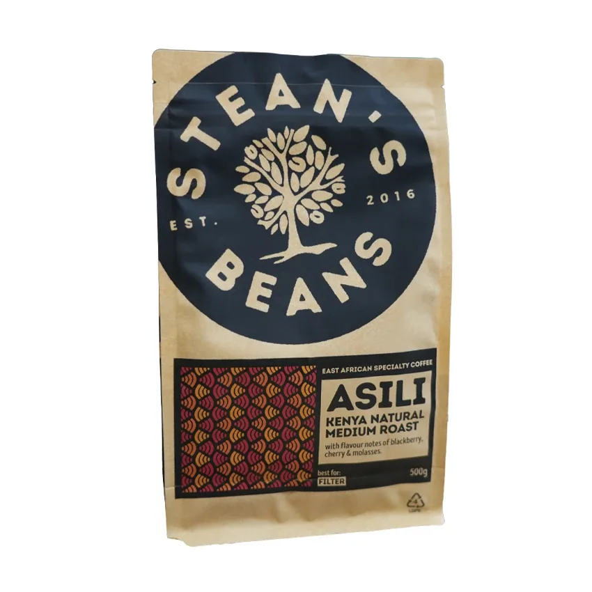 asili, kenya coffee from stean's beans