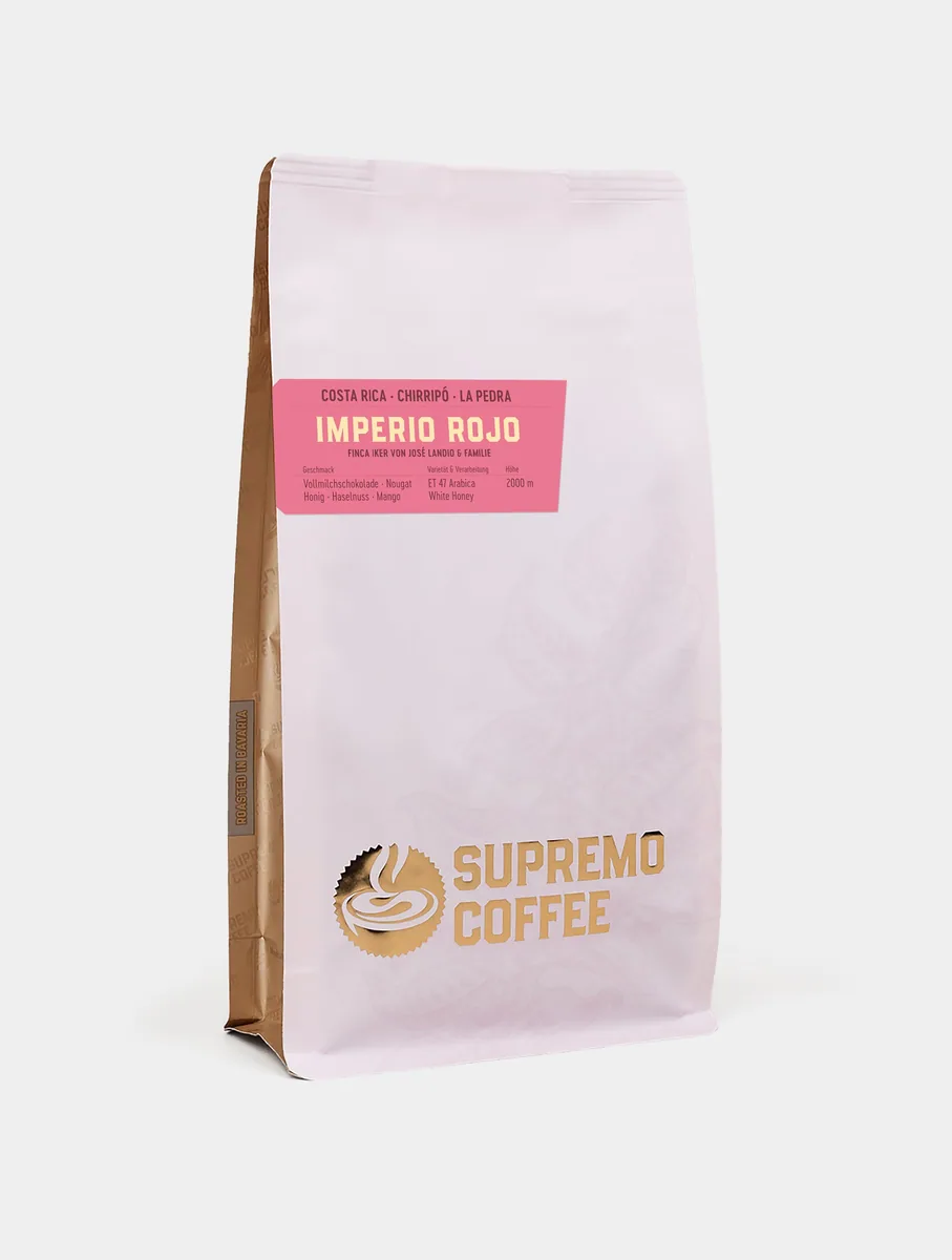 imperio rojo, costa rica coffee from supremo