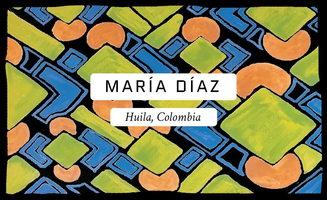 maría díaz, colombia (papayo), colombia coffee from brighter coffee