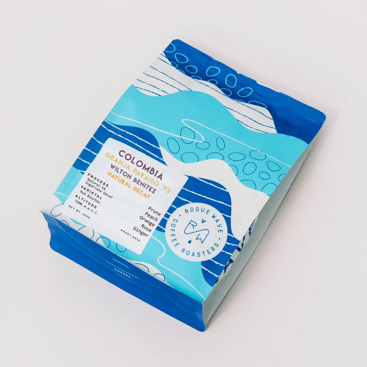 colombia - granja paraiso 92 | natural ea decaf red bourbon - archived, colombia coffee from rogue wave coffee