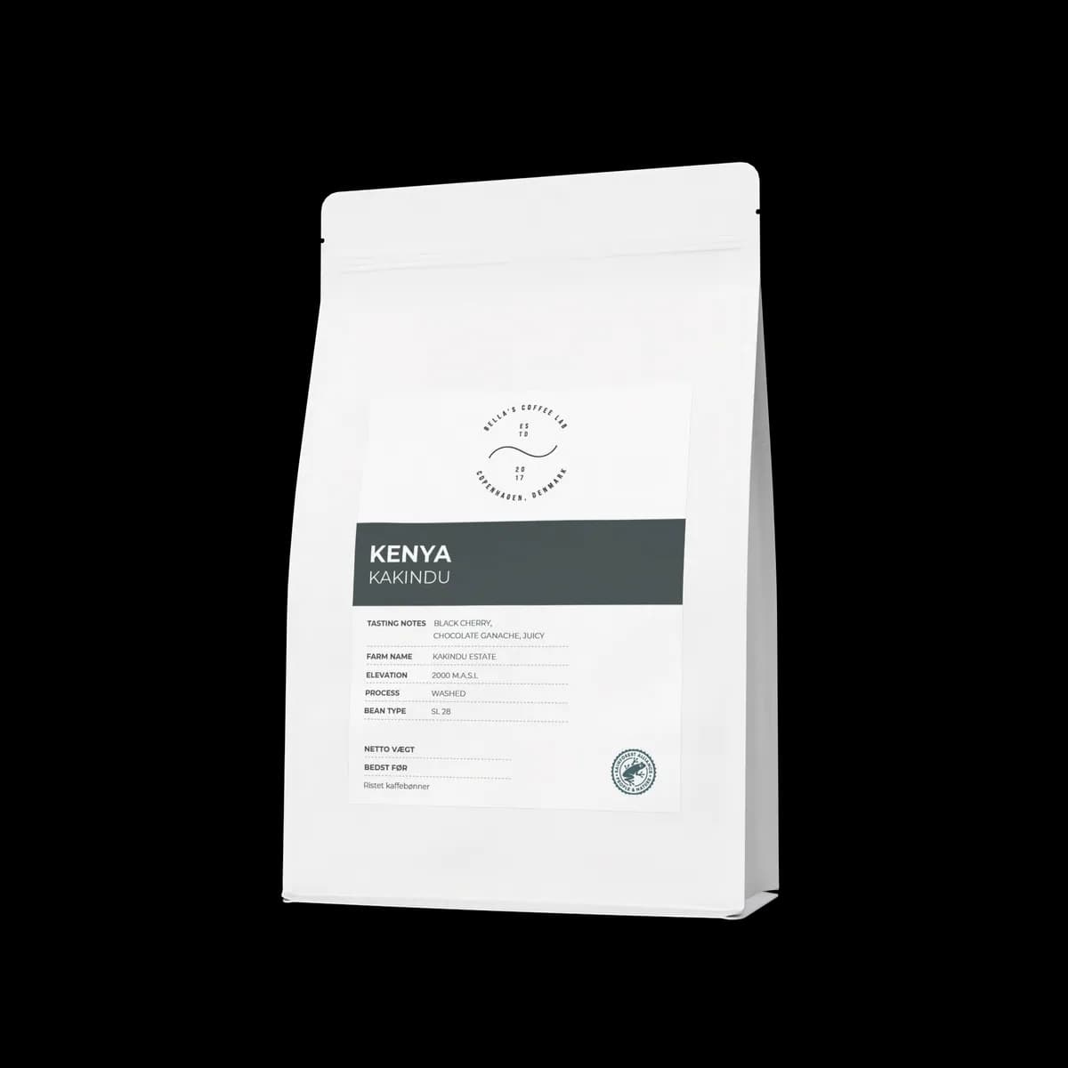 kenya pb kakindu, kenya coffee from bellas coffee lab roastery