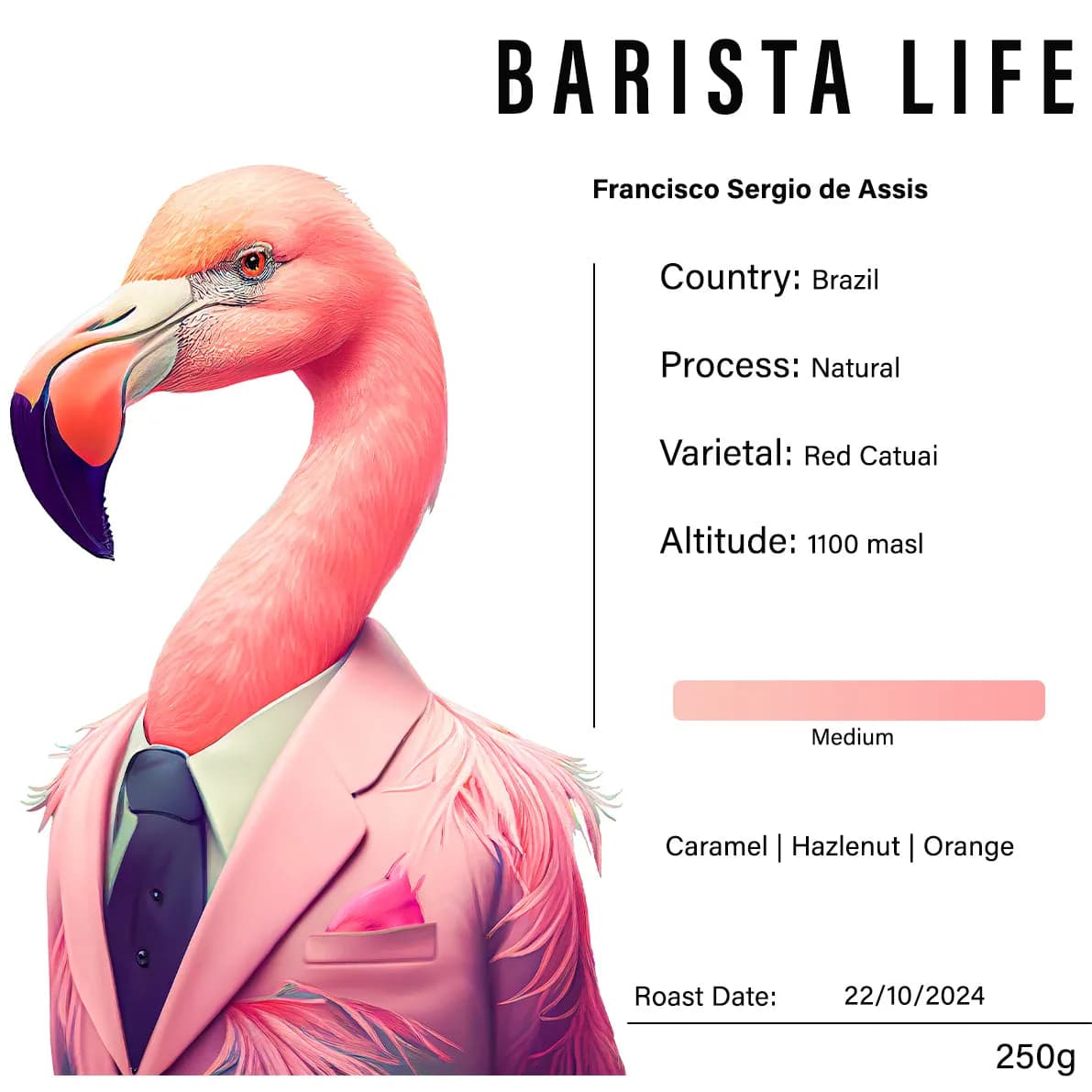 brazil - francisco sergio de assis, brazil coffee from barista life ltd