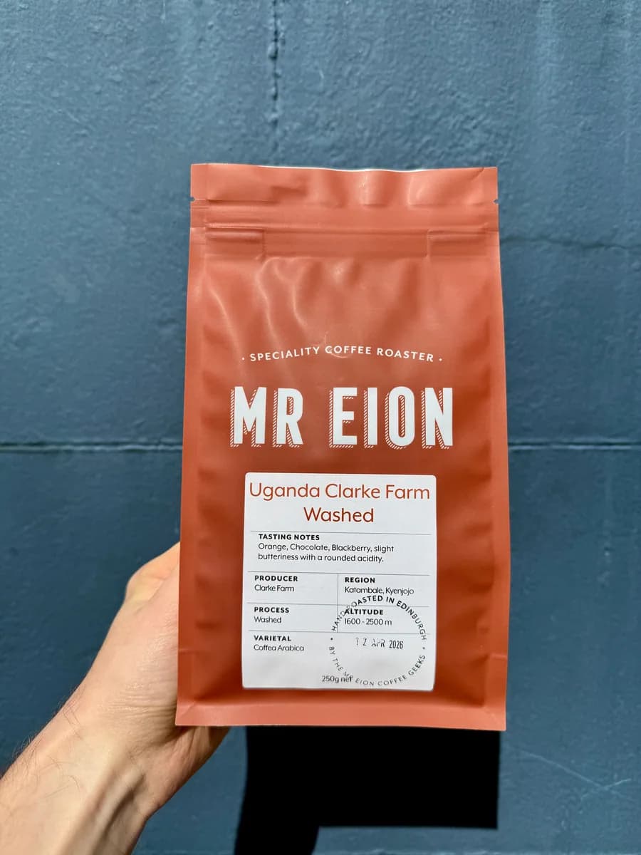 uganda clarke farm washed, uganda coffee from mr eion coffee roaster