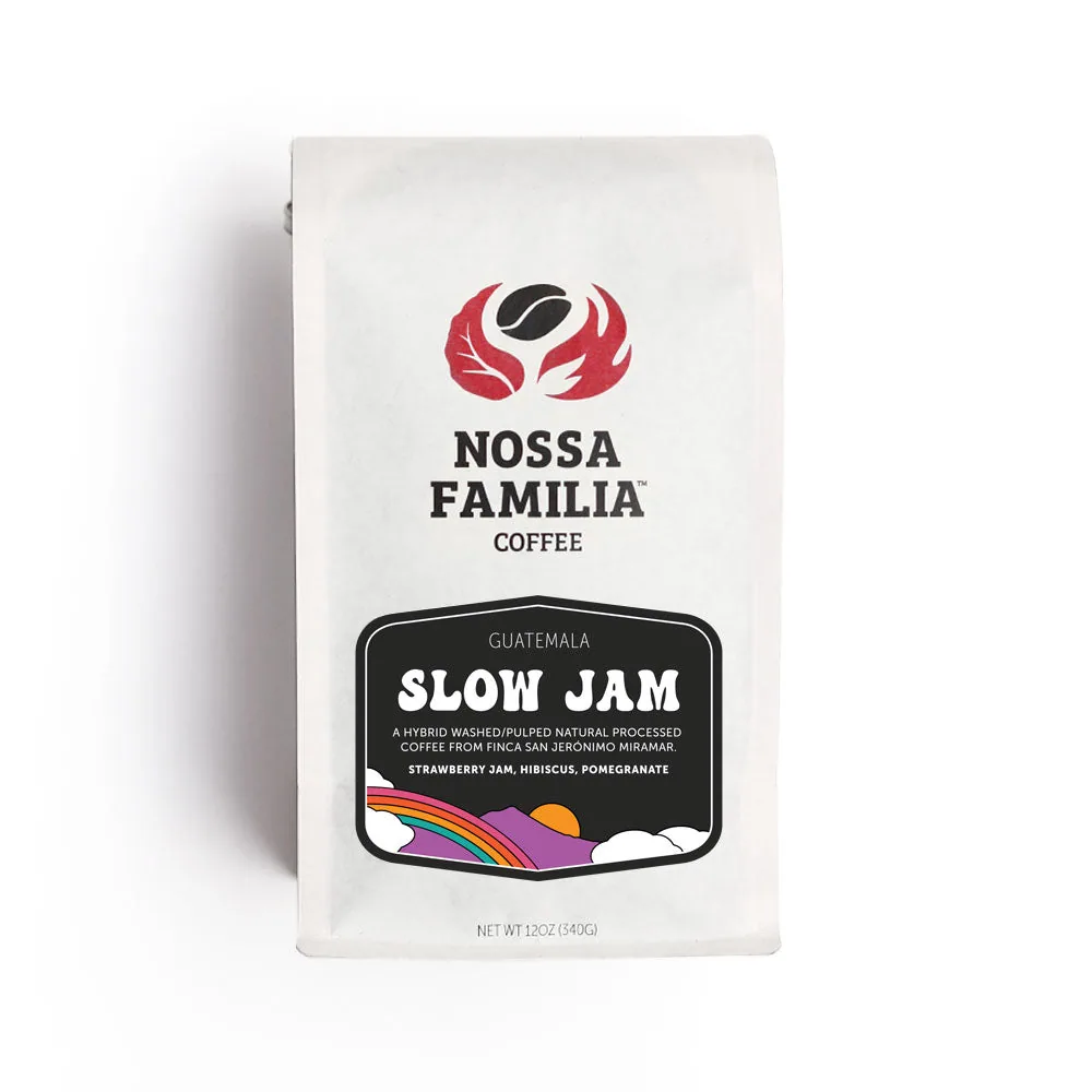 guatemala - slow jam, guatemala coffee from nossa familia coffee