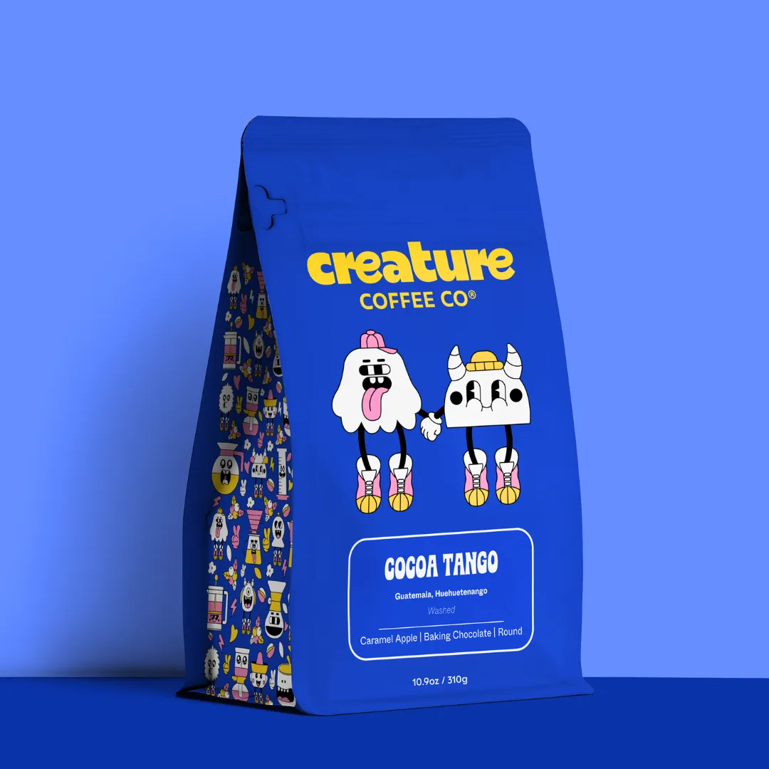cocoa tango, guatemala coffee from creature coffee co.