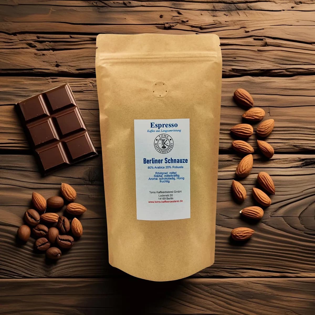 berliner schnauze, honduras coffee from toms coffee roasters ridder schwarz gbr