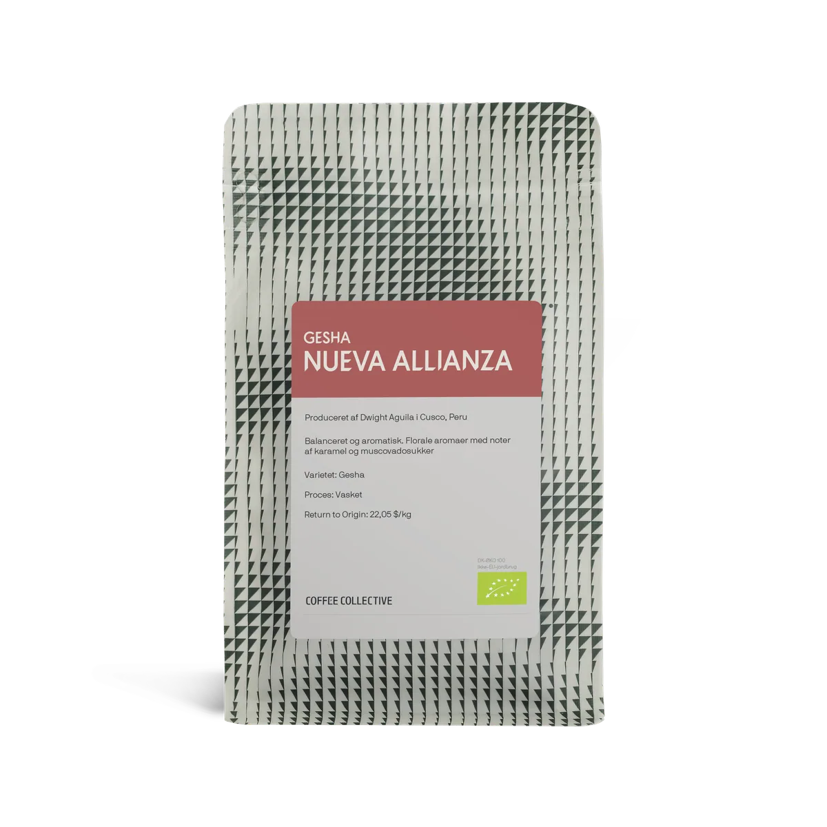 nueva allianza gesha, 250g, peru coffee from the coffee collective