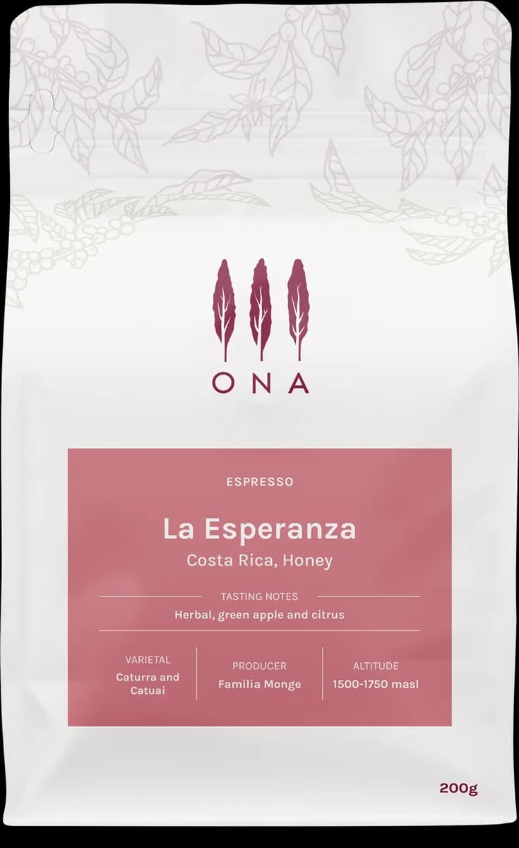 la esperanza, costa rica, honey, costa rica coffee from ona