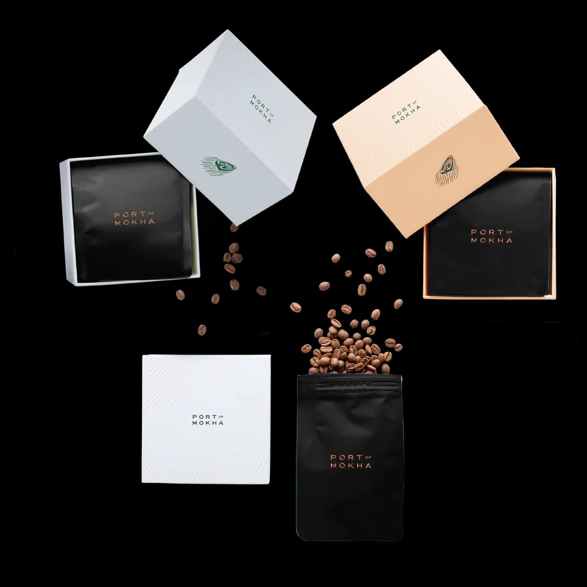 gift box bundles, brazil + indonesia + yemen coffee from port of mokha