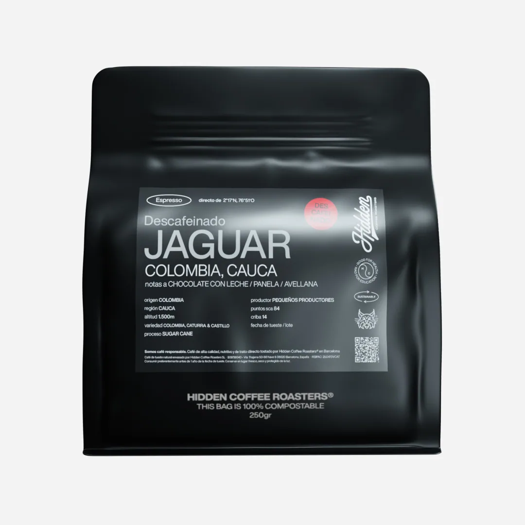 descafeinado jaguar – colombia, colombia coffee from hidden coffee roasters - el born