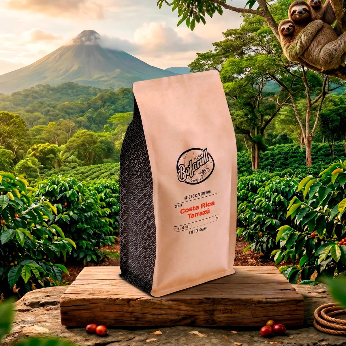 café costa rica tarrazú mujeres 1kg., costa rica coffee from cafès bofarull - café de especialidad
