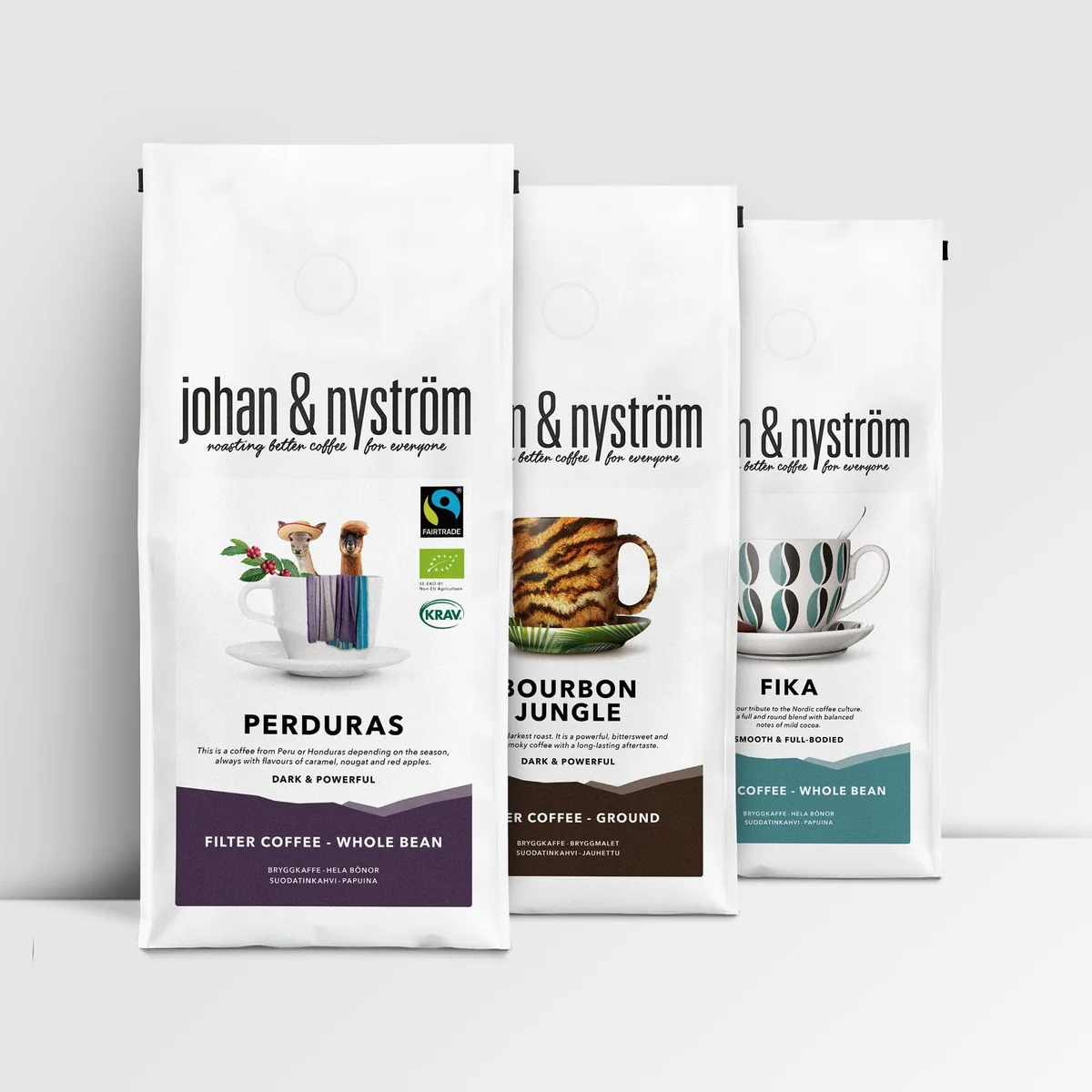 bryggkaffelådan, peru + honduras coffee from johan & nyström kafferostare & tehandlare ab